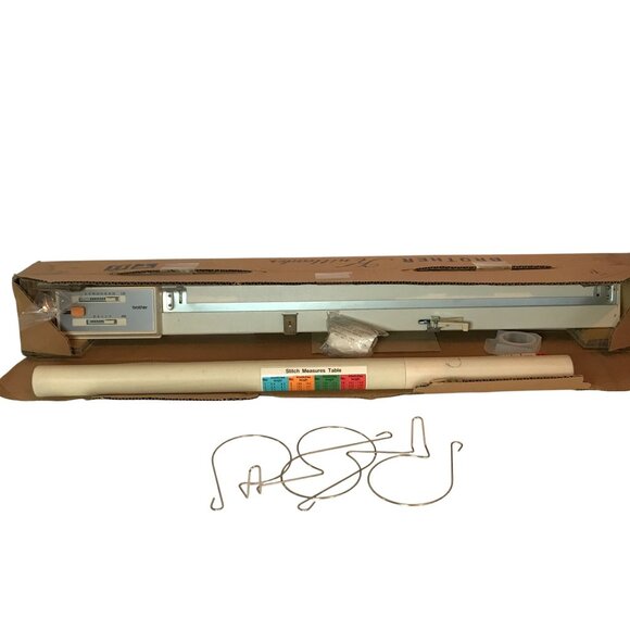 Brother Knitleader Knitter Machine KL-116 Made In Japan Vintage - Picture 11 of 13